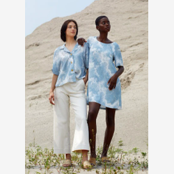 [Pré-vente] Lou - Robe droite imprimé nuages