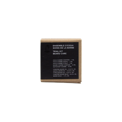 Ensemble d'essai pour la barbe
