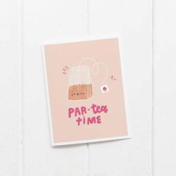 Carte de souhaits - Par-tea