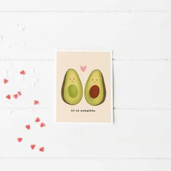 Carte de souhaits - On se complète