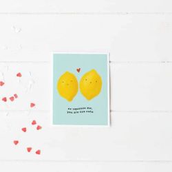 Carte de souhaits - T'es le zest