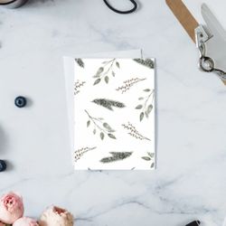 Carte de souhaits - Branches de Noël