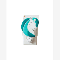 Adèle la licorne - Veilleuse en verre