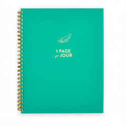 Carnet de notes - 3 sections- 1 page par jour