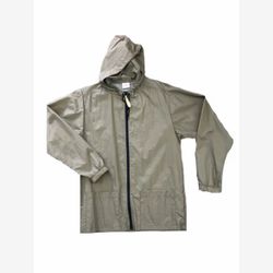 Imperméable homme nylon léger style kiwi sable