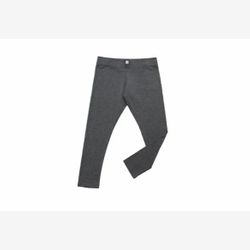 LEGGINGS FEMME EN BAMBOU LONG gris chiné pâle (49)