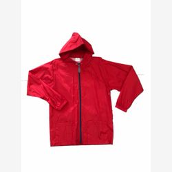 Imperméable femme nylon léger style kiwi rouge