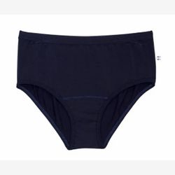 Culotte Femme en BAMBOU Taille Haute marine (58)