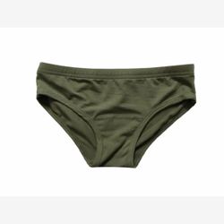 Culotte Femme en BAMBOU Taille Basse kaki