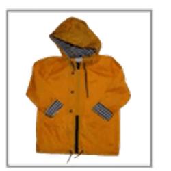Imperméable ENFANT nylon jaune
