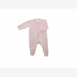 Pyjama 1 pièce bambou rose pâle (51)