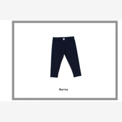 Leggings long fille marine (58)