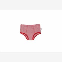 Culotte garçon rayure étroite rouge et blanche (0105re)