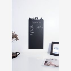 Ardoise Rome adhésive - Panorama Italie Colisée arche constantine forum romain panthéon colonne trajane skyline repositionnable tableau noir