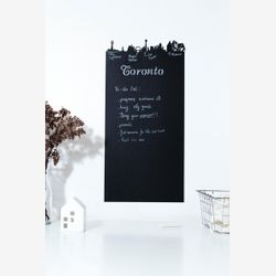 Autocollant Toronto mural en ardoise panorama skyline repositionnable tour CN centre Rogers musée royal ontario le cristal vinyle adhésif