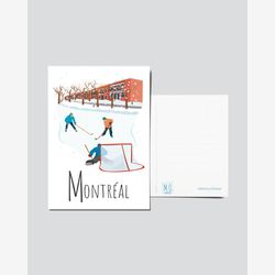 Carte postale Québec | Illustration Montréal | Région du Québec | Illustration Québec