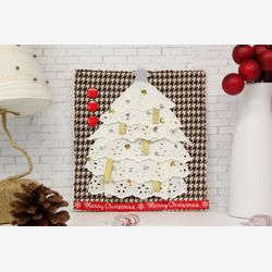 Carte-cadeau faite à la main de Noel