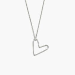 Collier cœur argent I wear lidia
