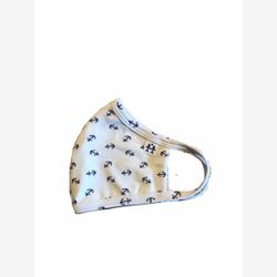 Masque blanc ancres de bateau marine