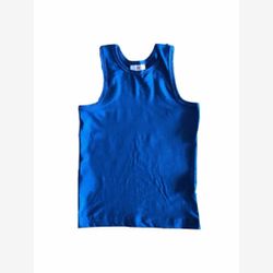 Camisole garçon bleu  (CAGA61)