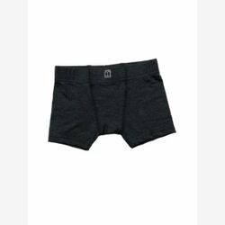 Boxer garçon gris chiné foncé