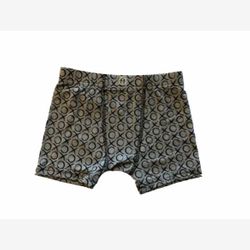 Boxer garçon gris chiné foncé XOXO noir