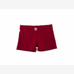 Leggings courts enfants rouge