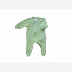 Pyjama 1 pièce bambou lime très pâle (81)