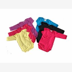 6 Cache-couche manches longues assortis (CCMLX6)