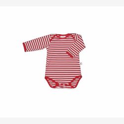 Cache-couche manche longue rayé rouge et blanc ou est Charly