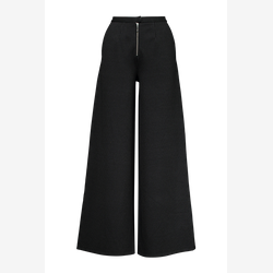 Terry - Pantalon large ligné