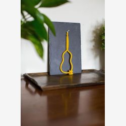 bougie de cire d’abeille de guitare - cadeau pour musicien - guitare électrique - guitare acoustique