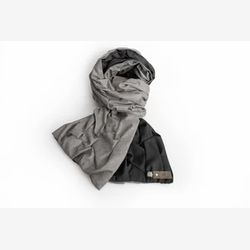 Cloudy foulard réversible
