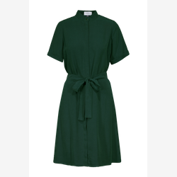 Noémie - Robe chemise en cupro