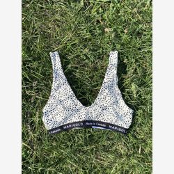 La Bralette - Bralette en bambou mini leo avec bande élastique